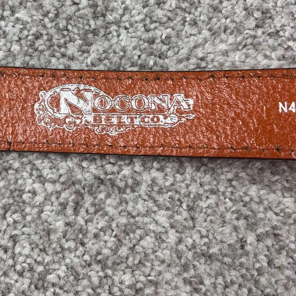 Nocona Belt Co. Cowboy Rodeo youth belt Genuine Leather